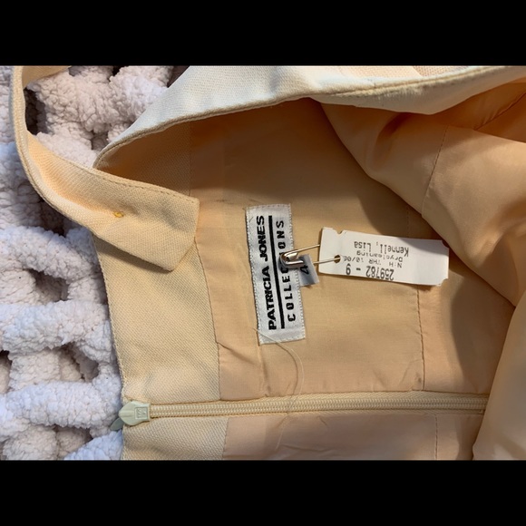 Vintage Yellow Apron Dress - Picture 4 of 4